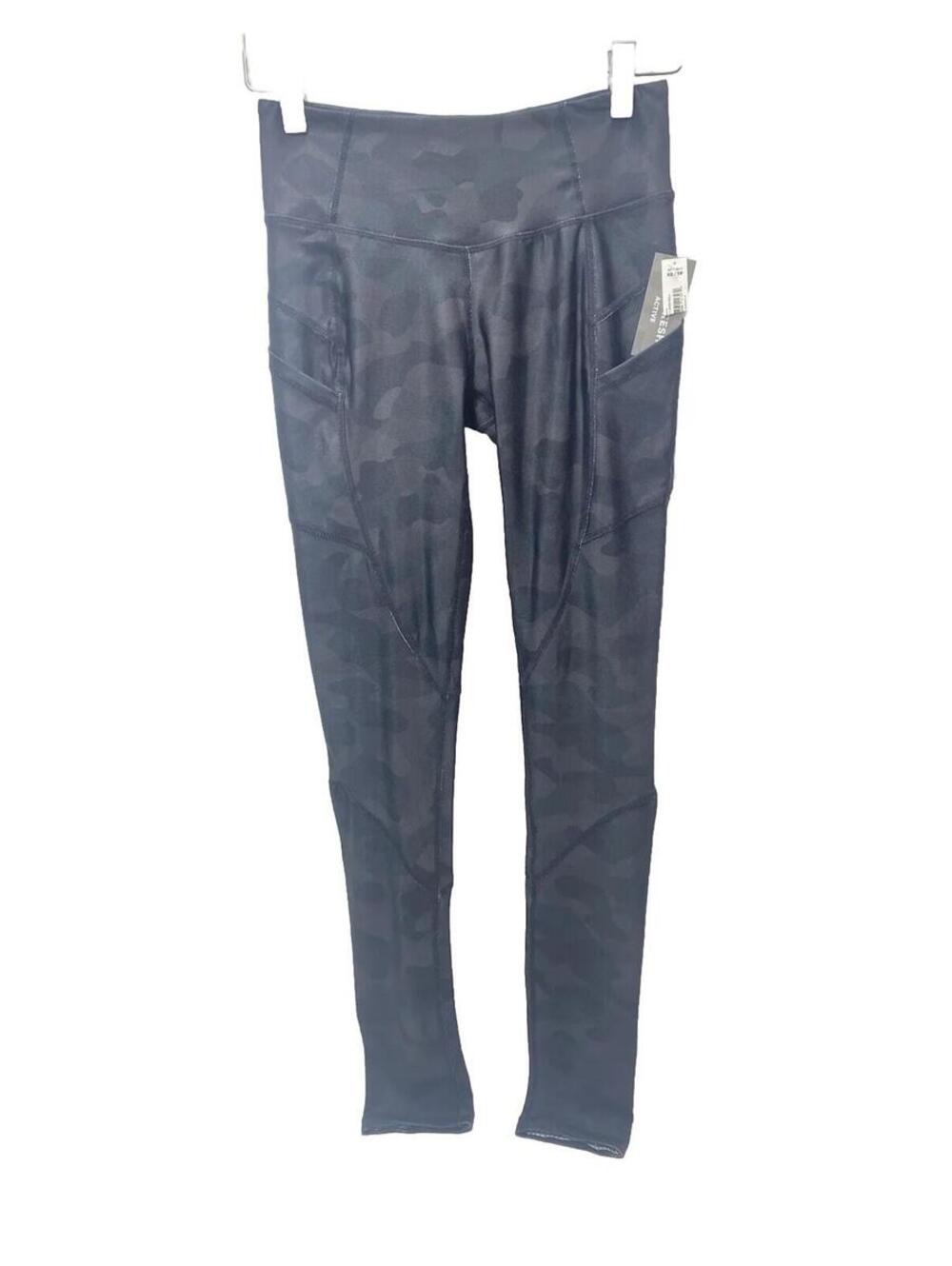 Women’s Joe Fresh Xs Active Wear Leggings/pants - Brand New Black Army Style